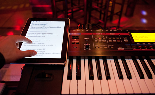 Unsere Live Musik Apps auf dem IPad