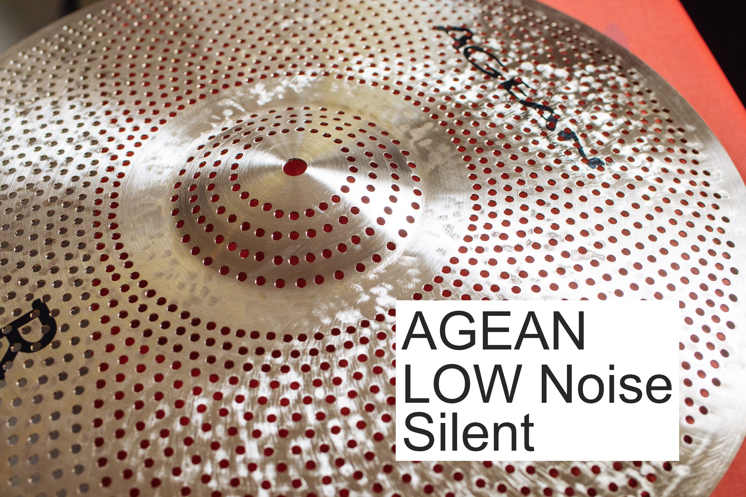 Agean Cymbals Low Noise silent Ride