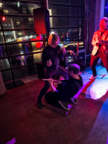 Partyband Weihnachtsfeier Düsseldorf Lido am Hafen Firmenfeier